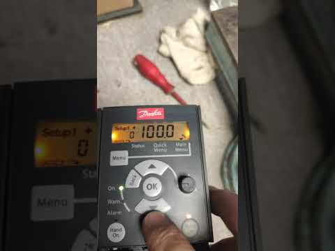 Видео: ПЧ danfoss VLT Micro Drive быстрое подключение