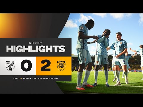 Видео: Норвич Сити 0-2 Халл Сити | Краткий обзор | Sky Bet Championship