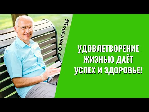 Видео: Удовлетворение жизнью даёт успех и здоровье! Торсунов лекции