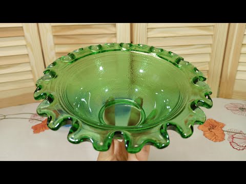 Видео: Посуда из цветного и бесцветного стекла. Часть вторая