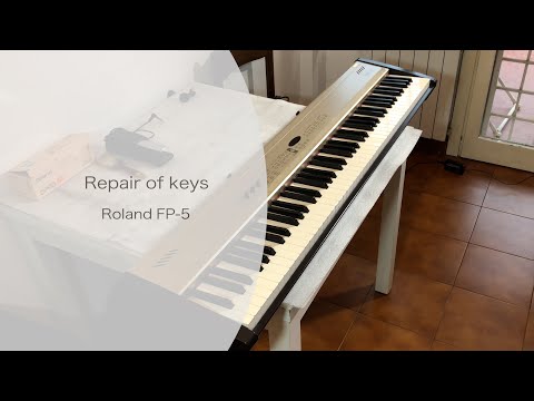 Видео: Ремонт цифрового пианино Roland FP-5