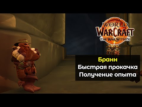 Видео: Как быстро прокачать Бранна для успешного прохождения вылазок | World of Warcraft: The War Within