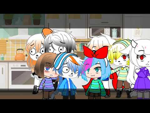 Видео: What happened after the reaction||что произошло после реакции||Gacha club||undertale||