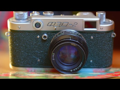 Видео: Плёночный объектив JUPITER-8 50 mm f/2.0.