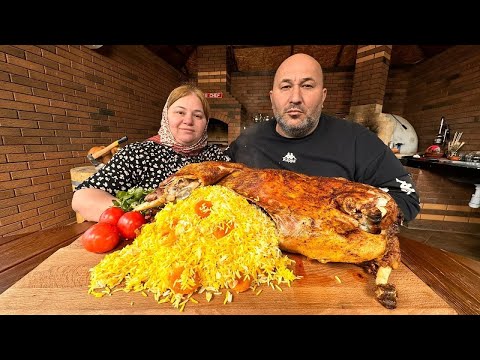 Видео: Древний Рецепт в Современном Мире! - Ягнёнок с Рисом, Запечённый в Самодельной Печи