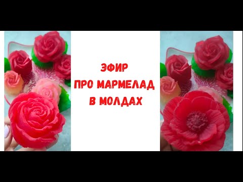Видео: Мармелад  в молдах на Агаре