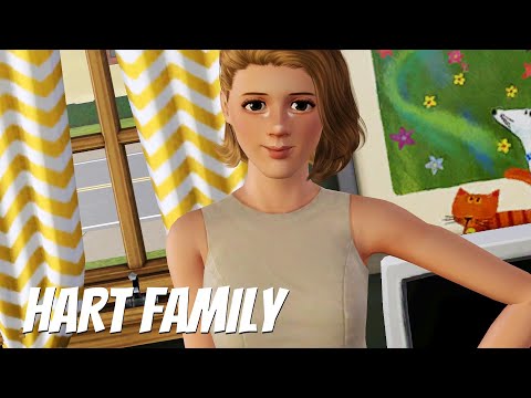 Видео: Жизнь с БЕЗУМНЫМИ | Симс 3 Знакомство с Сансет Вэлли - Семья Харт | The Sims 3 Let`s Play