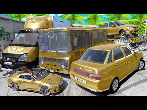 Видео: УГНАЛ КУЧУ ЗОЛОТЫХ ЧИТ ТАЧЕК И ОГРОМНЫЙ МОНСТР ТРАК У МАЖОРА ЗА 180 СЕК! БИТВА ВОРОВ В ГТА 5 ОНЛАЙН!