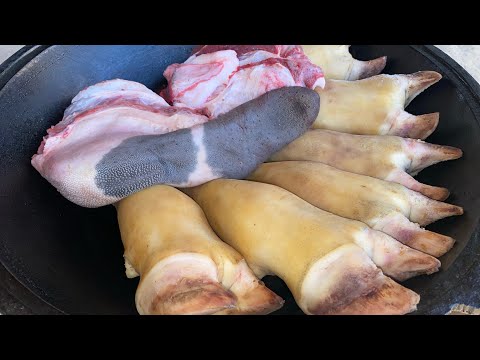 Видео: Делайте Только Так!!!Настоящий Узбекский холодец!!!Секреты приготовления Холодца!!Узбекистан!!!