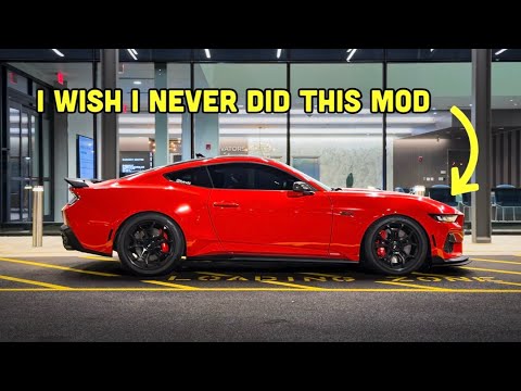Видео: Я СОЖАЛЕЮ об этой модификации моего Mustang GT 2024 года с турбонаддувом