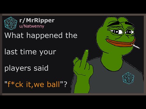 Видео: DM, что случилось в последний раз, когда ваши игроки сказали: «К чёрту всё, мы играем»? #недогова...