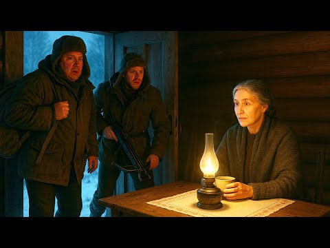 Видео: Прячась от егерей, браконьеры вошли в избу. За столом сидела женщина. Если бы они знали что будет...
