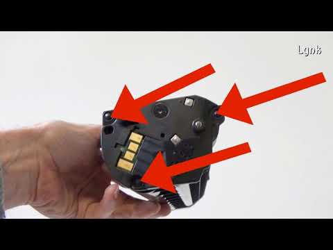 Видео: Заправка тонера HP Laser W1106A 106 107a131 136 137fnw