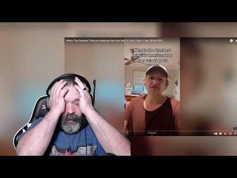 Видео: 😳И это ещё не всё?😳 Американец реагирует на самую глупую вещь, которую вам когда-либо говорил аме...