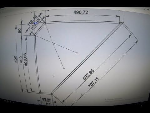 Видео: Делаем аквариум не прямоугольной формы