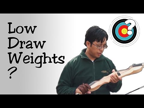 Видео: Стрельба из лука | Используете тетивы с малым усилием натяжения?