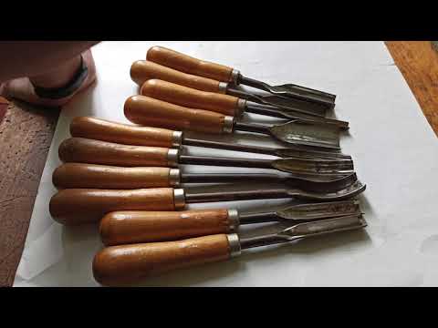 Видео: Советские стамески ГПЗ для резьбы по дереву