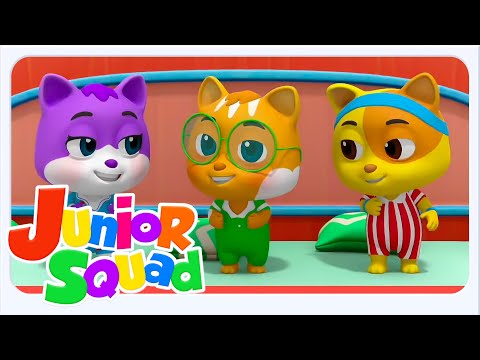 Видео: п’ять маленьких кошенят Освітній Номерна пісня Від 1 до 5 + більше Дитяча пісня