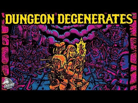 Видео: 3-Настольная игра Отребье Подземелья (Dungeon Degenerates). В Бегах. Прохождение 2