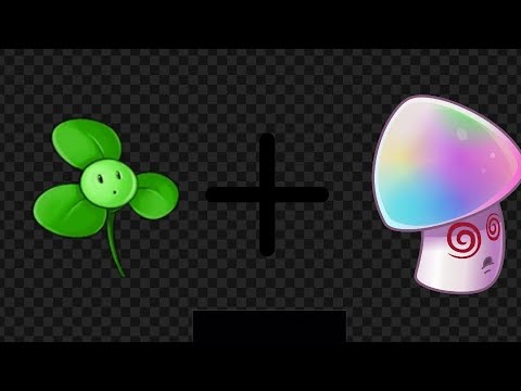 Видео: Делаю гибрида Pvz Ветро дуй+гипно гриб (пишите кого ещё соединить)