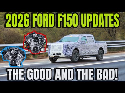 Видео: Обновления Ford F150 2026 года: будет ли 5,0-литровый Coyote доступен для всех комплектаций?