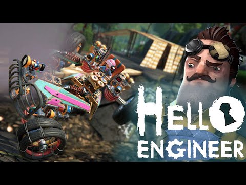 Видео: Hello Engineer Собираем из мусора Машину Начало