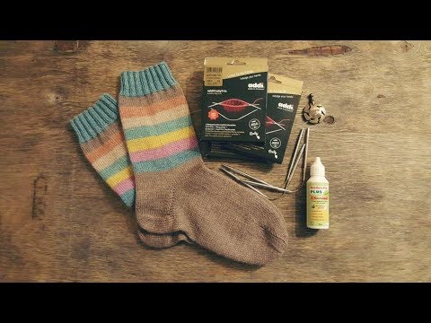 Видео: Пряжа Regia Pairfect, спицы Addi CrazyTrio.