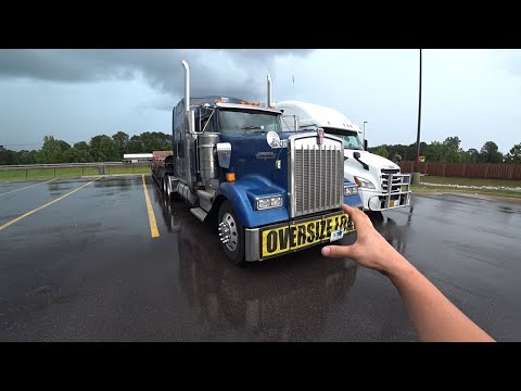 Видео: Тяжелый груз. Пошли негабариты