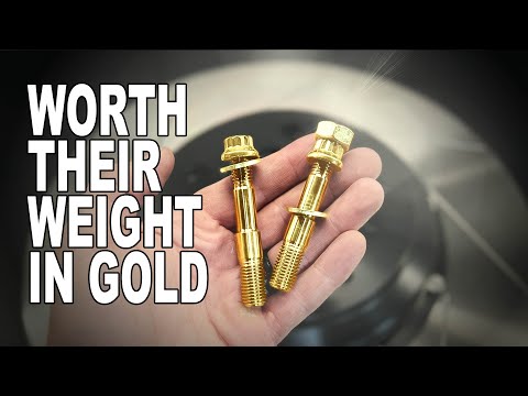 Видео: Комплекты шпилек для суппорта Tarett и комплект шпилек для кронштейна тормозной магистрали