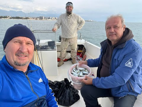 Видео: Рыбалка в Сочи. 6 декабря 2023 года. Невероятное количество рыбы.