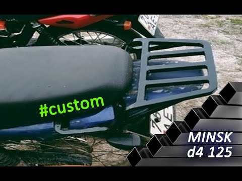 Видео: Офигенный КАСТОМНЫЙ багажник на Мотоцикл!!!!