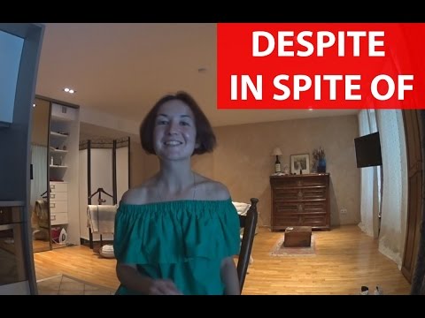 Видео: Предлоги despite / in spite of  Грамматика английского языка