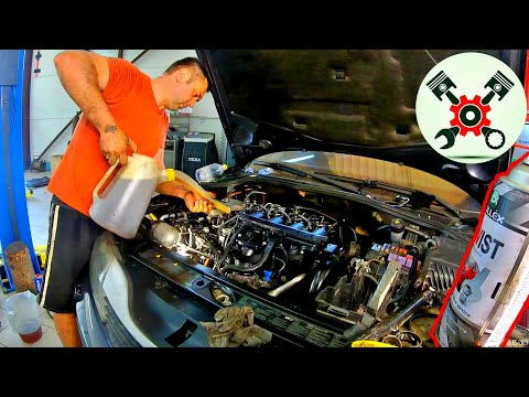 Видео: Сборка двигателя Renault Laguna часть #2 "Капитальный ремонт"