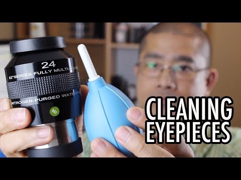 Видео: Как чистить окуляры телескопа