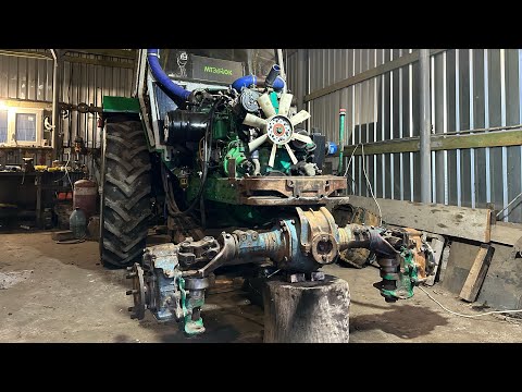 Видео: Почали роботу по передньому ведучому мостові з Т-40👍🚜