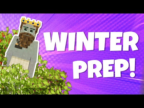 Видео: готовимся к СУРОВОЙ ЗИМЕ в Vintage Story!