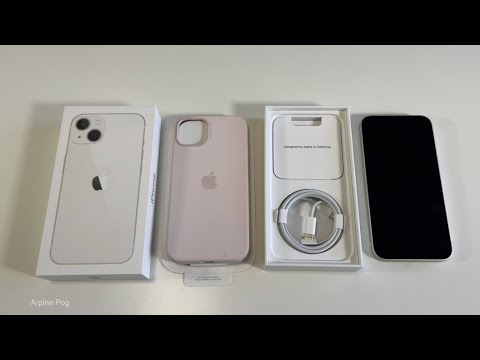 Видео: Распаковка iPhone 13: Звездный свет!
