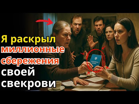 Видео: «Семейныесекреты» Когда свекровь жаловалась на бедность… но я нашла её тайный вклад на миллионы