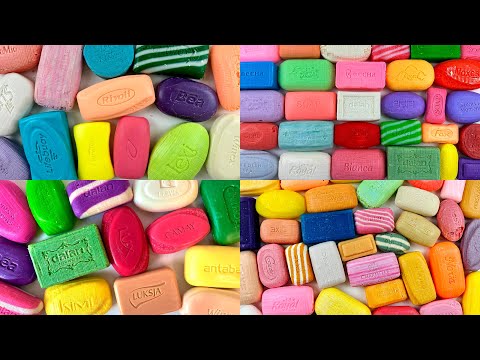 Видео: 1 hour cutting soap into cubes. 1 час резки мыла кубиками. Satisfying dry soap video.