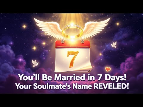 Видео: 💍 Ангелы говорят: вы поженитесь через 7 дней! Имя вашей второй половинки раскрыто!