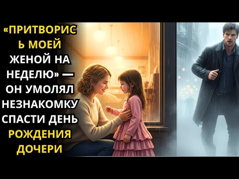 Видео: «ПРИТВОРИСЬ МОЕЙ ЖЕНОЙ НА НЕДЕЛЮ» — ОН УМОЛЯЛ НЕЗНАКОМКУ СПАСТИ ДЕНЬ РОЖДЕНИЯ ДОЧЕРИ