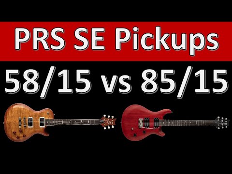Видео: Сравнение звукоснимателей PRS SE 58/15