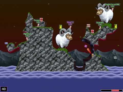 Видео: Worms World Party (Team17 Software) (Windows) [2001] [ПК Longplay]
