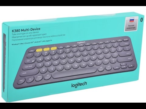 Видео: Logitech Multi-Device K380 Dark Grey Bluetooth тест клавиатуры+ подключение к компьютеру, смартфону.