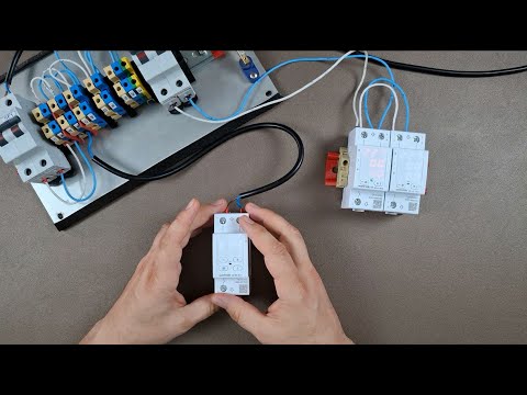 Видео: Знакомство с D2-63, реле напряжения от WELROK