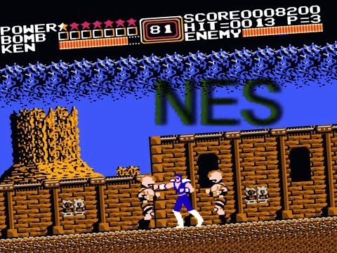 Видео: Fist of the North Star NES / Dendy, Кулак Северной Звезды денди прохождение [038]