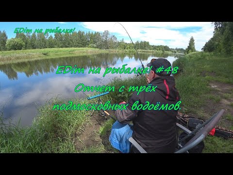 Видео: EDim на рыбалке! #48   Отчёт с трех подмосковных водоёмов.