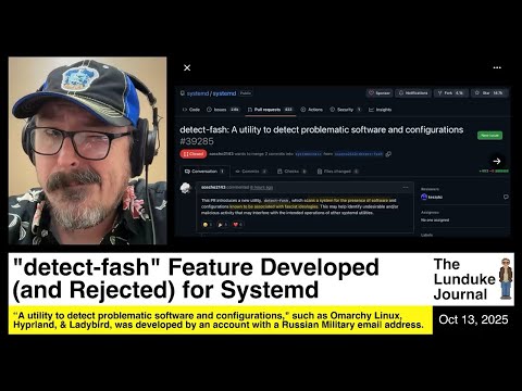 Видео: Разработана (и отклонена) функция «detect-fash» для Systemd