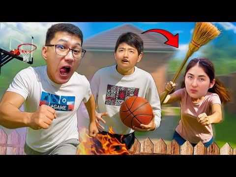 Видео: Злой көршіден қашып құтыла алмадық 😬 Ұсталып қалдық 😭 (Кино)