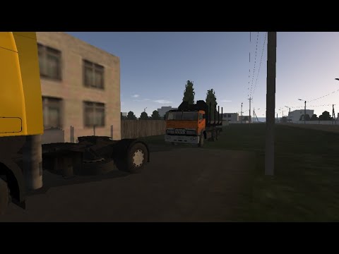 Видео: 🦺🪝Спасаю лесовоз, почти в кювет! | Motor depot⛑️🚧